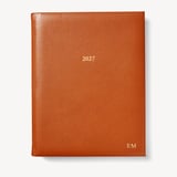 2027 A4 Day to Page Diary Marmalade Pebble