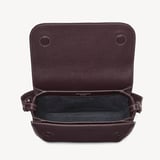 Ella Grande Crossbody Wine Milled Pebble