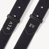 Ella Grande Crossbody Black Milled Pebble