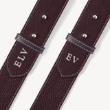 Ella Grande Crossbody Wine Milled Pebble