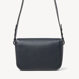 Ella Grande Crossbody Classic Navy Milled Pebble