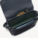 Ella Grande Crossbody Classic Navy Milled Pebble