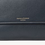 Ella Grande Crossbody Classic Navy Milled Pebble