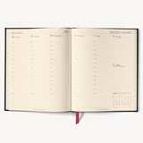 2027 A4 Week to View Diary Navy Pebble