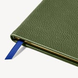2027 A4 Week to View Diary Racing Green Pebble