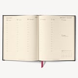 2027 A4 Week to View Diary Deep Shine Evergreen Small Croc