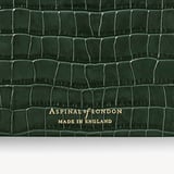 2027 A4 Week to View Diary Deep Shine Evergreen Small Croc