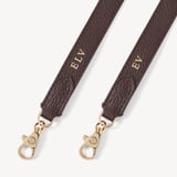 Hudson Midi Praline Suede & Chocolate Milled Pebble