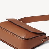 Ella Grande Crossbody Tan Milled Pebble