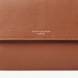 Ella Grande Crossbody Tan Milled Pebble