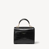 Mini Mayfair® Black Patent Croc