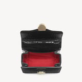 Mini Mayfair® Black Patent Croc