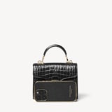 Mini Mayfair® Black Patent Croc