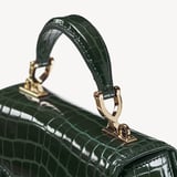 Mini Mayfair® Evergreen Patent Croc
