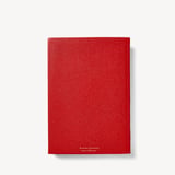 2027 A5 Day to Page Diary Cardinal Red Pebble