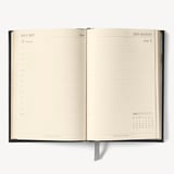 2027 A5 Day to Page Diary Cardinal Red Pebble