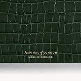 2027 A5 Day to Page Diary Deep Shine Evergreen Small Croc