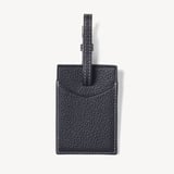 Hudson Luggage Tag Classic Navy Milled Pebble