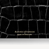 2027 A5 Day to Page Diary Deep Shine Black Croc