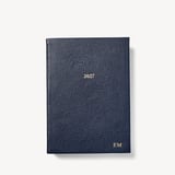 2027 A5 Week to View Diary Navy Pebble
