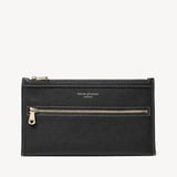 Hudson Travel Pouch Black Milled Pebble