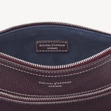 Hudson Travel Pouch Wine Milled Pebble