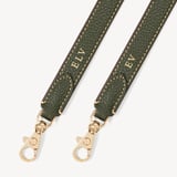 Hudson Midi Forest Green Milled Pebble