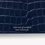 2027 A5 Week to View Diary Deep Shine Navy Small Croc