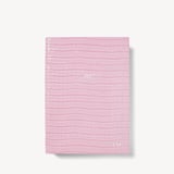 2027 A5 Week to View Diary Deep Shine Powder Lilac Small Croc