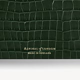 2027 A5 Week to View Diary Deep Shine Evergreen Small Croc