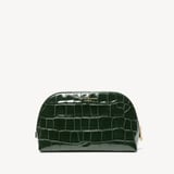Classic Makeup Case Deep Shine Evergreen Croc