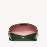 Classic Makeup Case Deep Shine Evergreen Croc