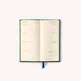 2027 Slim Pocket Diary Navy Pebble