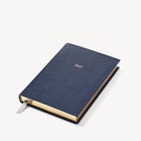 2027 A5 Day to Page Diary Navy Pebble