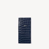 2027 Slim Pocket Diary Deep Shine Navy Small Croc