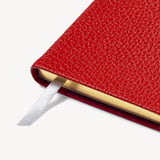 2027 Slim Pocket Diary Cardinal Red Pebble