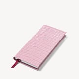 2027 Slim Pocket Diary Deep Shine Powder Lilac Small Croc