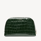 Classic Toiletry Bag Deep Shine Evergreen Croc