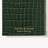 2027 Slim Pocket Diary Deep Shine Evergreen Small Croc