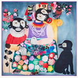 Aspinal x Kojo Marfo Silk Scarf The Majestic Empress