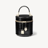 Pandora Bag Deep Shine Black Small Croc