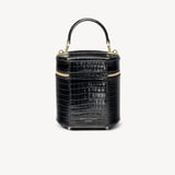 Pandora Bag Deep Shine Black Small Croc