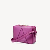 Camera Crossbody Hibiscus Pebble