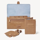 Travel Collection Deep Shine Caramel Small Croc