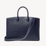 Madison Tote  Navy Saffiano
