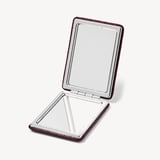 Handbag Mirror Deep Shine Garnet Small Croc