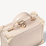 Trunk Soft Taupe Patent Croc