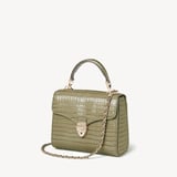 Midi Mayfair® Deep Shine Fern Small Croc