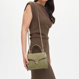 Midi Mayfair® Deep Shine Fern Small Croc