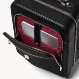 Hudson Cabin Suitcase Black Milled Pebble